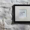 Avocet framed seabird art print